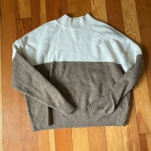 Women’s H&M Two-Toned Mockneck Sweater